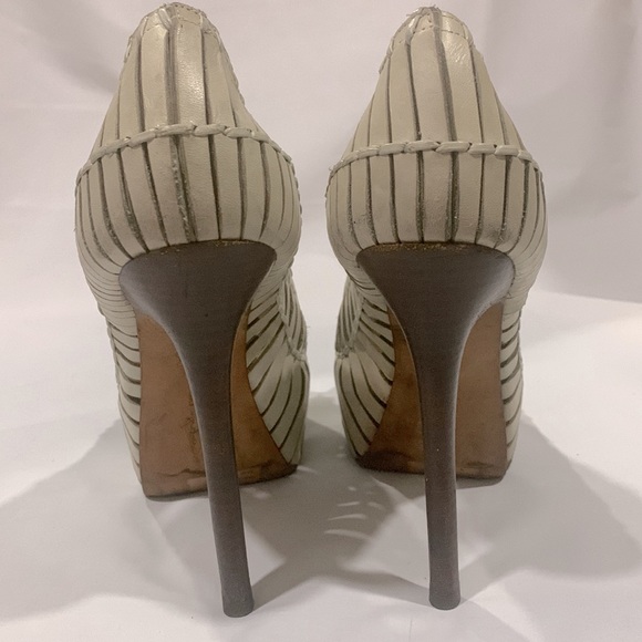 REPORT Signature ‘Calyer’ Slatted Platform Pumps - Picture 5 of 7